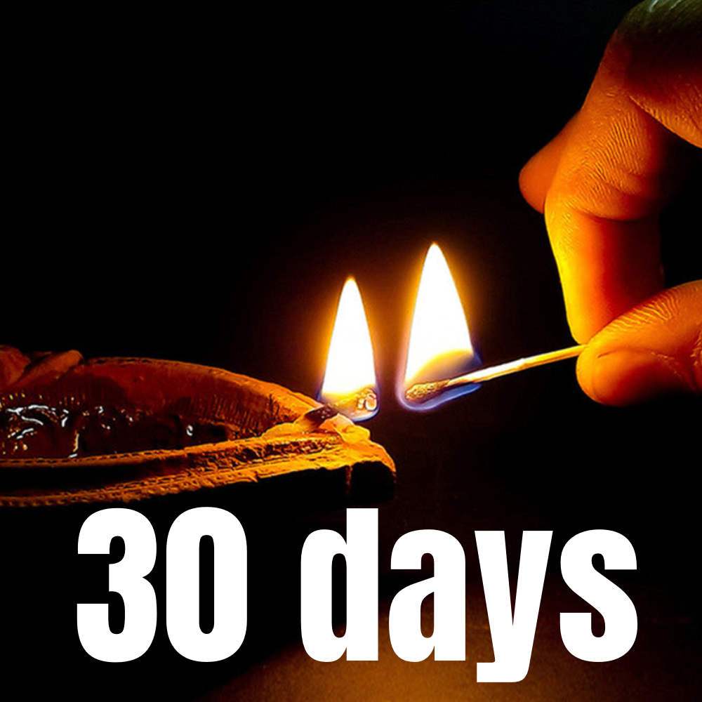 Lampu Teratai & Persembahan -- Kuil Luohan