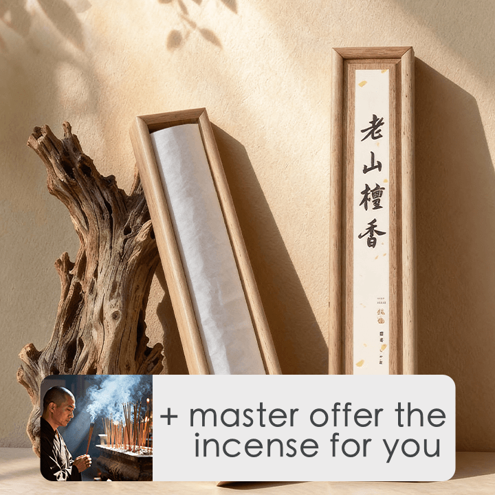 Dupa Kayu Cendana & Persembahan -- Kuil Gaolong