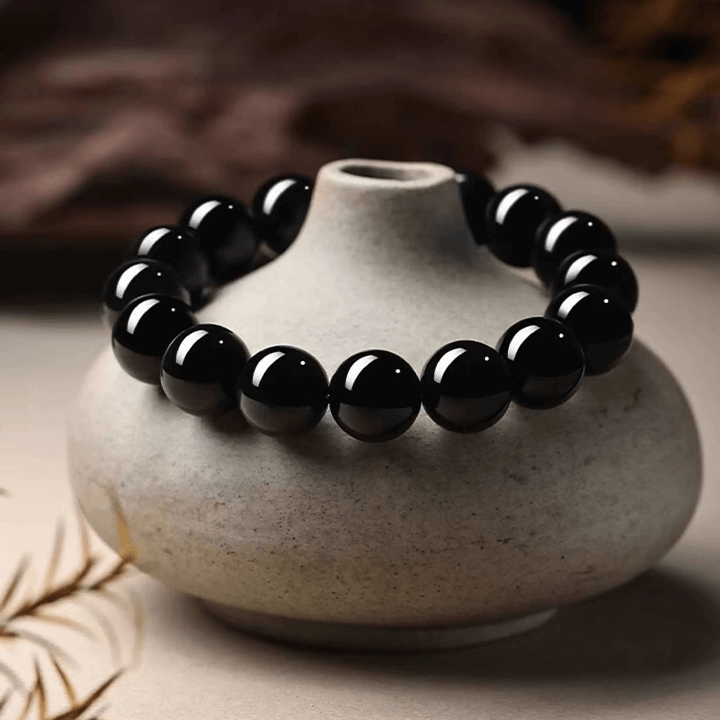 Gelang Dainichi Nyorai Matahari Dalam Onyx Hitam