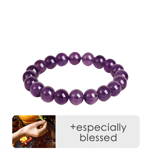 Acalā Vidyārāja Clarity & Determination Amethyst Bracelet